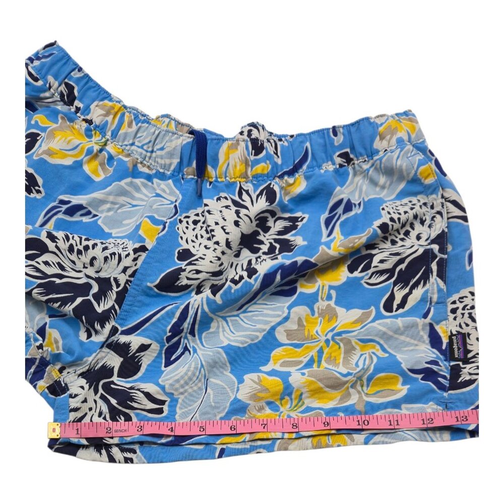 Patagonia Shorts Womens XL Floral Nylon Board Swim Trunks STY57041SP15 Stain - Picture 8 of 11